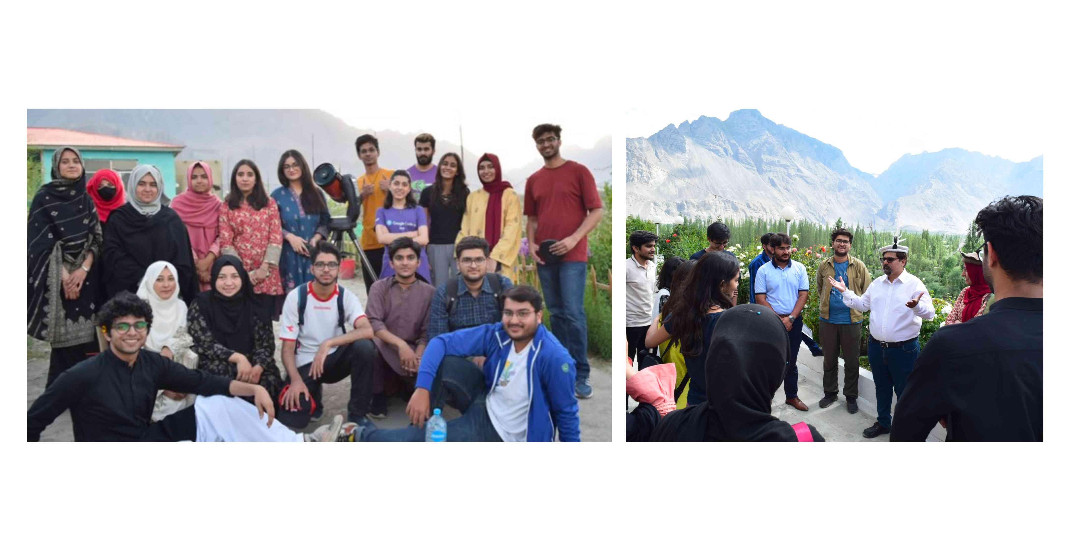 A stargazing soirée with Dr. Rizwan Khalid in Skardu | SBASSE