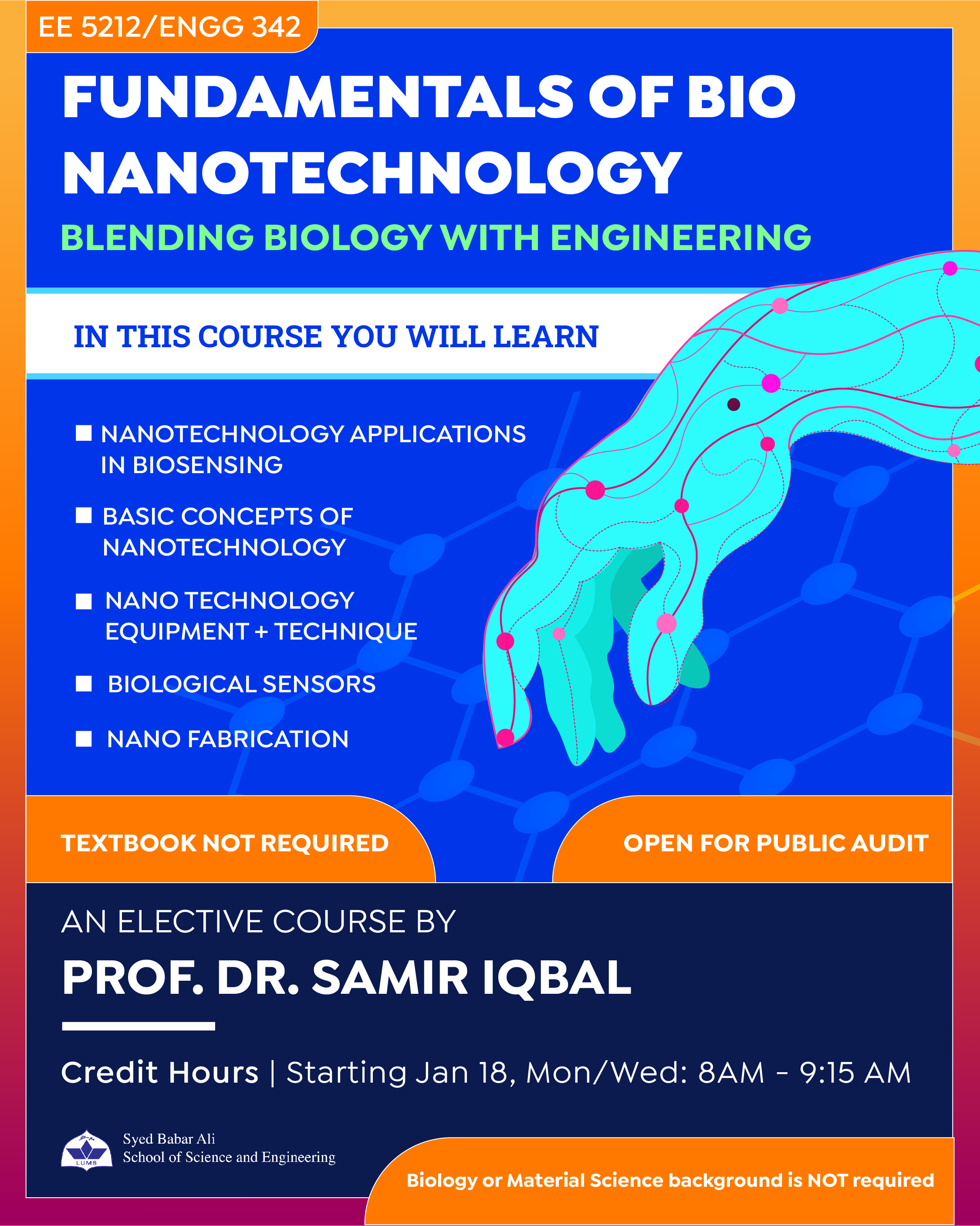 Elective course on bio-nanotechnology